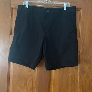 RSQ Men's Charcoal Flat Front Shorts